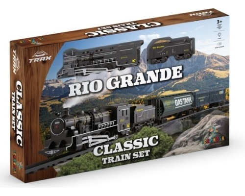 Ігровий набір дитячий: TRAIN SET - RIO GRANDE іграшкова залізниця Ігровий набір дитячий: TRAIN SET - RIO GRANDE іграшкова залізниця