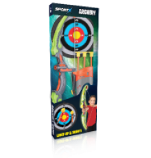 SPORTX ігровий набір дитячий з луком на батарейках: ARCHERY PLAYSET