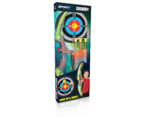 SPORTX ігровий набір дитячий з луком на батарейках: ARCHERY PLAYSET SPORTX ігровий набір дитячий з луком на батарейках: ARCHERY PLAYSET