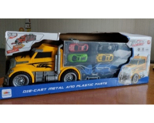 TRUCK ALLOY CAR SUIT ігрова машинка автовоз з машинками TRUCK ALLOY CAR SUIT ігрова машинка автовоз з машинками