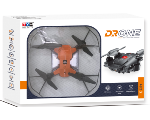 DRONE квадрокоптер із камерою на радіокеруванні (TY-T1) DRONE квадрокоптер із камерою на радіокеруванні (TY-T1)
