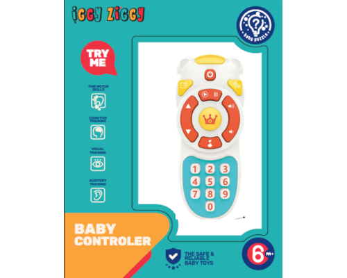 IGGY ZIGGY розвиваюча інтерактивна музична іграшка ПУЛЬТ КЕРУВАННЯ