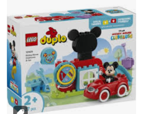 16685 LEGO DUPLO Disney Конструктор Міккі Маус: Клубний будинок і автомобіль 27 дет. 16685 LEGO DUPLO Disney Конструктор Міккі Маус: Клубний будинок і автомобіль 27 дет.