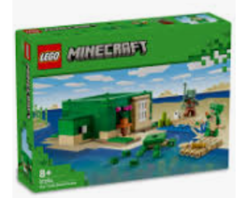 83303 LEGO Minecraft Конструктор Пляжний будинок у формі черепахи 234 дет. 83303 LEGO Minecraft Конструктор Пляжний будинок у формі черепахи 234 дет.