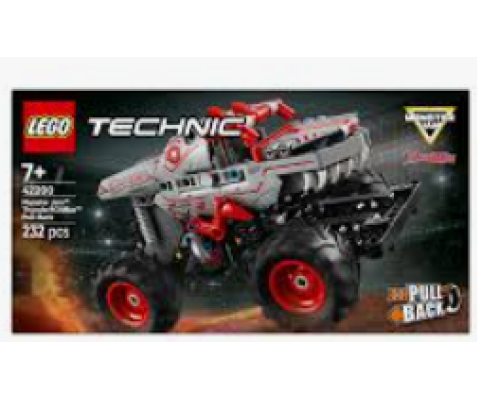 16234 LEGO Technic Конструктор Monster Jam™ ThunderROARus™ з інерційним двигуном 232 дет. 16234 LEGO Technic Конструктор Monster Jam™ ThunderROARus™ з інерційним двигуном 232 дет.