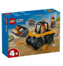 84687 LEGO City Конструктор Жовтий будівельний автонавантажувач 81 дет.