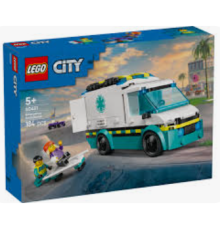 12410 LEGO City Конструктор Швидка допомога 184 дет.