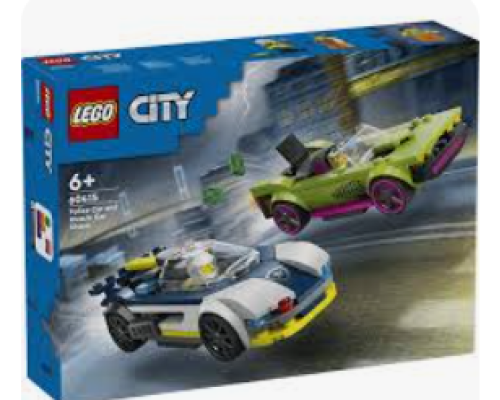 83679 LEGO City Конструктор Переслідування маслкара на поліцейському автомобілі 213 дет. 83679 LEGO City Конструктор Переслідування маслкара на поліцейському автомобілі 213 дет.