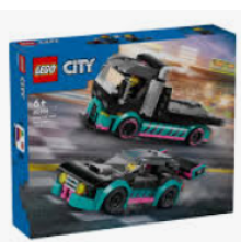 67495 LEGO City Конструктор Автомобіль для перегонів й автовоз 328 дет.