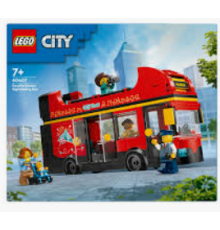 82894 LEGO City Конструктор Червоний двоповерховий екскурсійний автобус 384 дет.