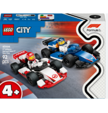 12632 LEGO City Конструктор Автомобілі для перегонів F1® команд Williams Racing та Haas F1® 92 дет.
