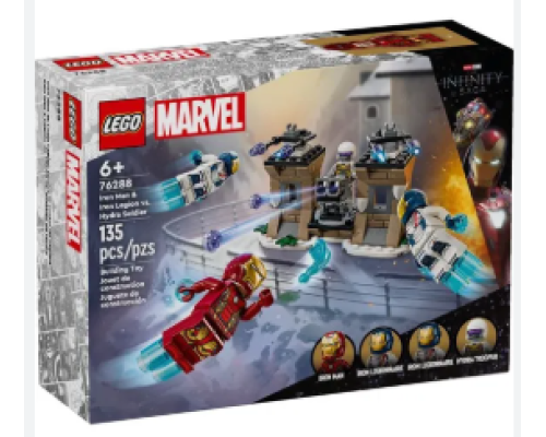 90110 LEGO Super Heroes Конструктор Залізна Людина і Залізний легіон проти солдата Гідри 135 дет. 90110 LEGO Super Heroes Конструктор Залізна Людина і Залізний легіон проти солдата Гідри 135 дет.