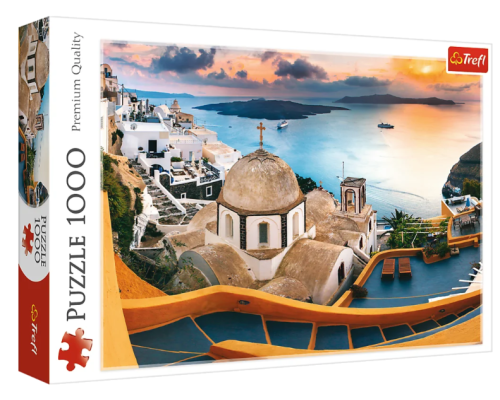 04455 Trefl Пазли "1000" Казковий Санторіні