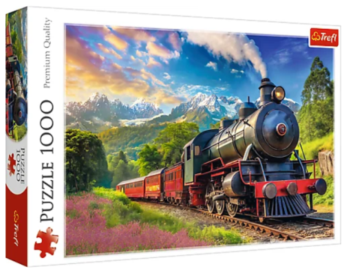 09290 Trefl Пазли "1000" Подорож на поїзді