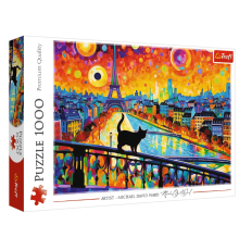 07951 Trefl Пазли "1000" Кішка в Парижі