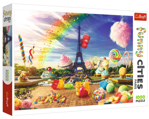 05971 Trefl Пазли "1000 Funny Cities" Солодкий Париж