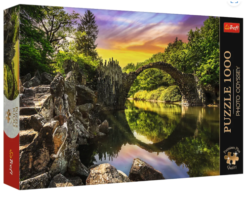 08118 Trefl Пазли "1000 Premium" Міст Ракоца в Кромлау, Німеччина