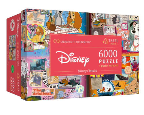 10370 Trefl Пазли "6000 UFT" Mickey&friends Велика книга Діснея 10370 Trefl Пазли "6000 UFT" Mickey&friends Велика книга Діснея