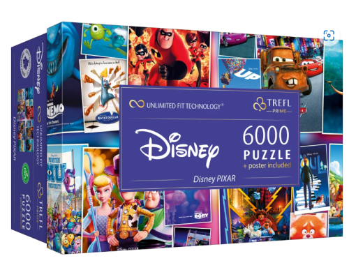 10387 Trefl Пазли "6000 UFT" Pixar Галерея епічної анімації 10387 Trefl Пазли "6000 UFT" Pixar Галерея епічної анімації