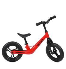 Біговел дитячий PROFI KIDS 12 д. LMG1249-3 кол.EVA, магн.рама, вилка, червоний.