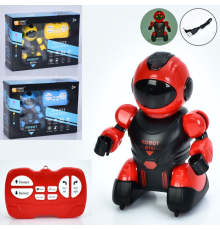 Робот 208048 дист. кер. (ІЧ), акум., їздить, танцює,USB,3 кольори,муз.(англ),світло,кор.,27-20-8,5см