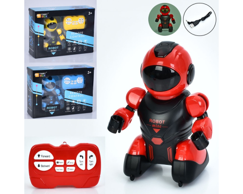 Робот 208048 дист. кер. (ІЧ), акум., їздить, танцює,USB,3 кольори,муз.(англ),світло,кор.,27-20-8,5см Робот 208048 дист. кер. (ІЧ), акум., їздить, танцює,USB,3 кольори,муз.(англ),світло,кор.,27-20-8,5см