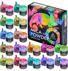 Перламутровий пігмент хамелеон Chameleon Mica Powder 16 кольорів