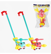 Каталка 8587 В (72/2) "Лобстер", 2 кольори, підсвічування, рухомі елементи, дзвіночок, в пакеті