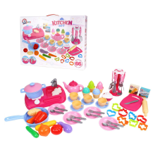 Кухня з набором посуду 7280 (4) "Technok Toys", 66 предметів