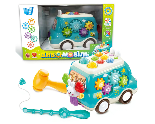 Диво-мобіль 16537 (24) "WToys", ОЗВУЧУВАННЯ УКРАЇНСЬКОЮ МОВОЮ, підсвічування, пісні, казки, спінер, шестерні, ксилофон, ноти, гра на швидкість р Диво-мобіль 16537 (24) "WToys", ОЗВУЧУВАННЯ УКРАЇНСЬКОЮ МОВОЮ, підсвічування, пісні, казки, спінер, шестерні, ксилофон, ноти, гра на швидкість р