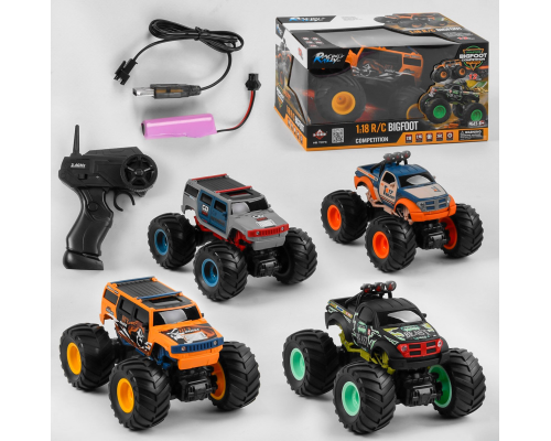 Джип на радіокеруванні DL 18 A 05 / DL 18 A 08 (18) 4 види, акум.3.7 V, в коробці, ВИДАЄТЬСЯ ТІЛЬКИ МІКС ВИДІВ