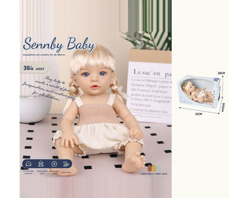 Лялька SNB 222 O (36) висота: 31 см, знімний одяг, рухливі кінцівки, в коробці
