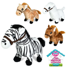 М'яка іграшка YG0264 конячка, ходить, 4 кольори, муз., бат., кул.