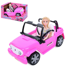 Лялька 558C машина, кор., 32,5-21,5-18 см.