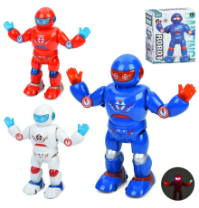 Робот 5963B танцює, 3 кольори, муз., світло, бат., кор., 23-28-11 см.