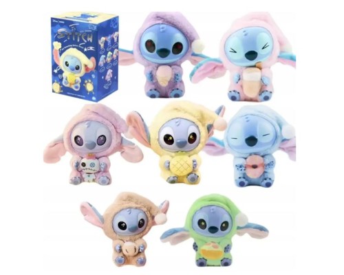 М'яка іграшка "Стіч Лабубу", брелок, 15см