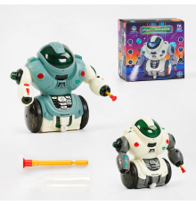 Робот "Захисник" 30955 (72) “TK Group”, ОЗВУЧУВАННЯ УКРАЇНСЬКОЮ МОВОЮ, LED-підсвічування, пісні, режим демонстрації, парогенератор, стріляє при