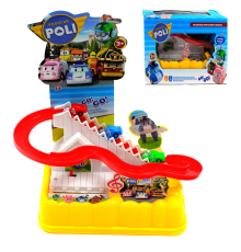 Трек 0912 I (96/2) підіймач на батарейках, музика, звук, підсвітка, 3 фігурки, автоматичний підіймач, в коробці