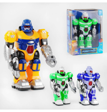 Робот "Роботрон" 16785 (36) "TK Group", ОЗВУЧУВАННЯ УКРАЇНСЬКОЮ МОВОЮ, ходить, світло, звук, в коробці