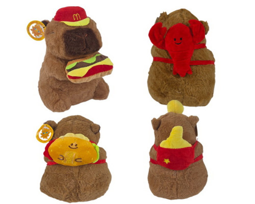 М'яка іграшка "Капібара", з аксесуарами, 23см