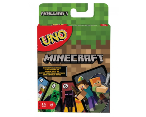 Настільна гра UNO "Minecraft"