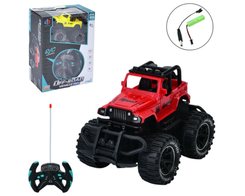 Джип 807-37 радіокер., акум., USB, 2 кольори, кор., 20-27,5-11,5 см.