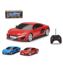 Машина 2405 радіокер.,1:24, гумові колеса, 2 кольори, світло, бат., кор., 25-10-12 см.