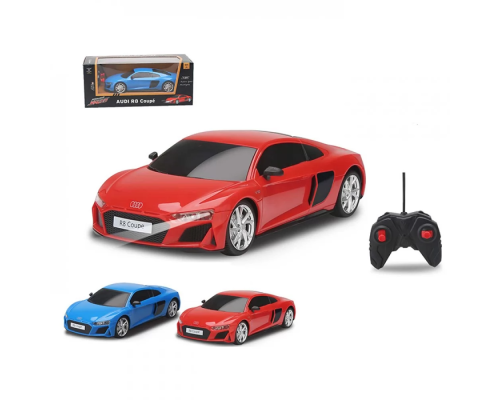 Машина 2405 радіокер.,1:24, гумові колеса, 2 кольори, світло, бат., кор., 25-10-12 см.