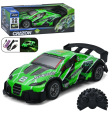 Машина 333-TG25143B радіокер.,1:14, 2,4GHz,акум.,USB,гум.колеса,корпус не бит.,світло,бат.,кор.