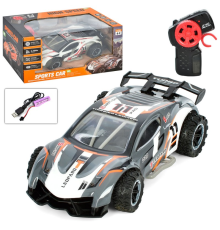 Машина 9050-3F радіокер. 2.4G, небит. корпус, акум., USB, 2 кольори, кор., 24-14-12 см.