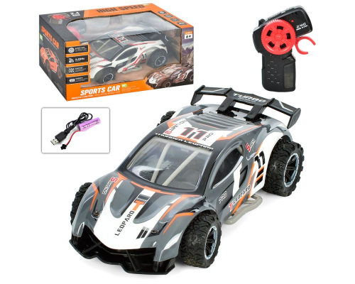 Машина 9050-3F радіокер. 2.4G, небит. корпус, акум., USB, 2 кольори, кор., 24-14-12 см.