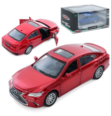Машина AS-3045 АвтоСвіт,Lexus ES 300h,мет.,інерц.,відчин.двері,гум.колеса,2кольори,кор.,14,5-7-6,5см