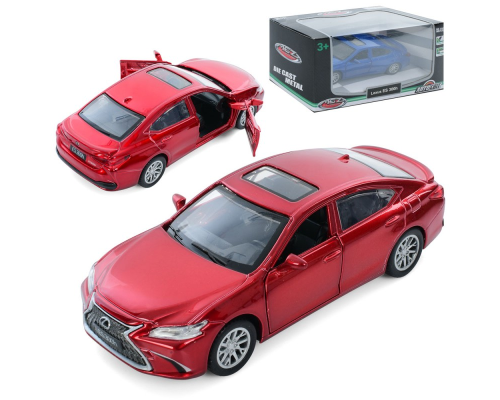 Машина AS-3045 АвтоСвіт,Lexus ES 300h,мет.,інерц.,відчин.двері,гум.колеса,2кольори,кор.,14,5-7-6,5см