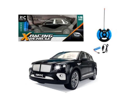 Машина T9006B радіокер., акум., 1:16, гумові колеса, USB, муз., світло, кор., 32,5-13-13,5 см.